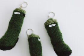 GREEN BOOTS KEY HOLDER 2