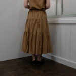 No.8153  S/C TIERED SKIRT  5-7月