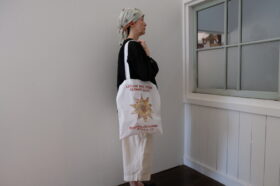 No.8327  BISCUIT TOTE BAG white  8-10月 3