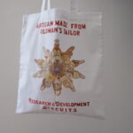 No.8327  BISCUIT TOTE BAG white  8-10月