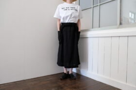 No.8219  L.G.D. FRILL DECORATION SKIRT  8-10月 1