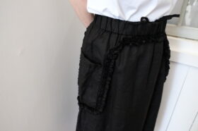 No.8219  L.G.D. FRILL DECORATION SKIRT  8-10月 4
