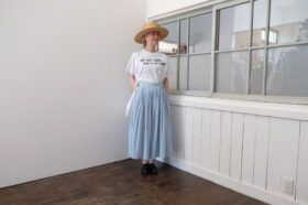 No.8248  SS DOUBLE TUCK CULOTTE  8-10月 6