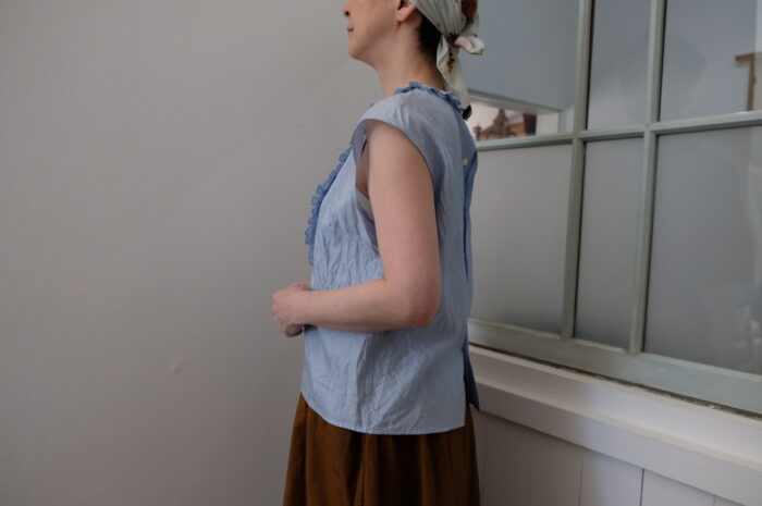 No.8149 P.S. PLEATS ARRANGEMENT BLOUSE 5-7月 2 No.8149 P.S. PLEATS ARRANGEMENT BLOUSE 5-7月 2