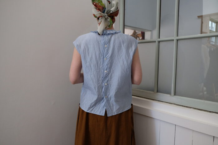 No.8149 P.S. PLEATS ARRANGEMENT BLOUSE 5-7月 3 No.8149 P.S. PLEATS ARRANGEMENT BLOUSE 5-7月 3