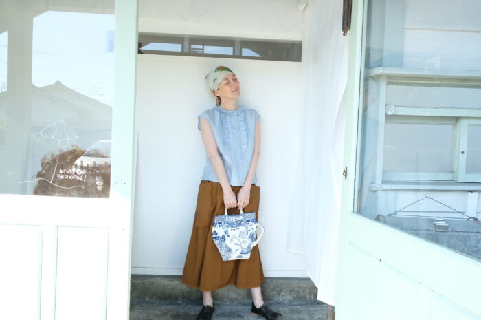 No.8149 P.S. PLEATS ARRANGEMENT BLOUSE 5-7月 5 No.8149 P.S. PLEATS ARRANGEMENT BLOUSE 5-7月 5