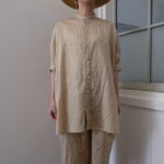 No.8131  S.S. STAND COLLAR H/T SHIRT  5-7月