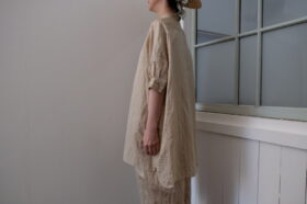 No.8131 S.S. STAND COLLAR H/T SHIRT 5-7月 2 No.8131 S.S. STAND COLLAR H/T SHIRT 5-7月 2