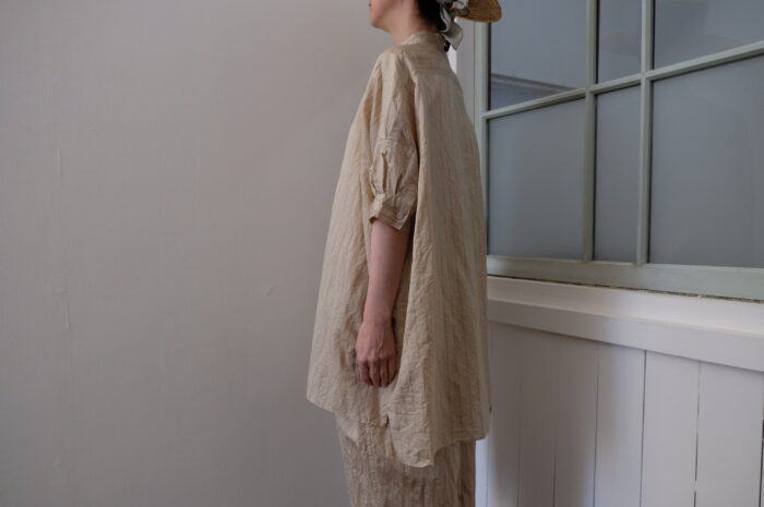 No.8131 S.S. STAND COLLAR H/T SHIRT 5-7月 2 No.8131 S.S. STAND COLLAR H/T SHIRT 5-7月 2