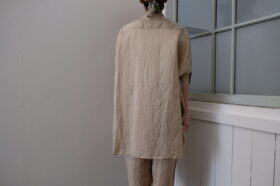 No.8131 S.S. STAND COLLAR H/T SHIRT 5-7月 3 No.8131 S.S. STAND COLLAR H/T SHIRT 5-7月 3