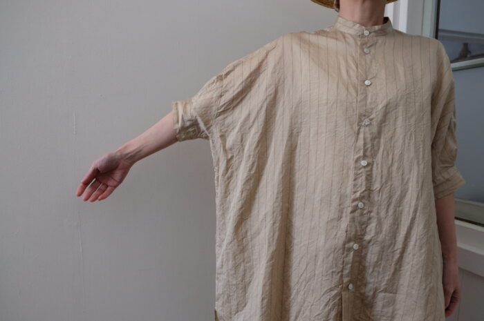 No.8131 S.S. STAND COLLAR H/T SHIRT 5-7月 4 No.8131 S.S. STAND COLLAR H/T SHIRT 5-7月 4