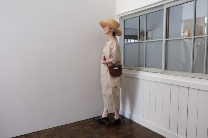 No.8311  COMBINATION SHOULDER BAG brown  8-10月 3