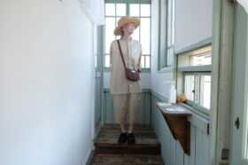 No.8311  COMBINATION SHOULDER BAG brown  8-10月 4