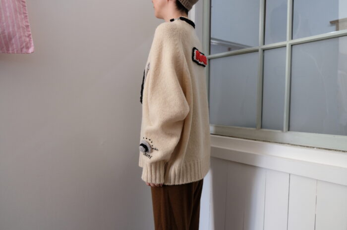 No.8355  RECORDING SWEATER  8-10月 2