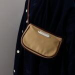 No.8311  COMBINATION SHOULDER BAG beige  8-10月