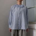 No.8145  P.S. RUFFLE COLLAR BLOUSE  5-7月