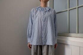 No.8145 P.S. RUFFLE COLLAR BLOUSE 5-7月 1 No.8145 P.S. RUFFLE COLLAR BLOUSE 5-7月 1