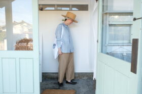 No.8160 S/C B&G REVERSIBLE RELAX GUM PANTS 5-7月 5 No.8160 S/C B&G REVERSIBLE RELAX GUM PANTS 5-7月 5