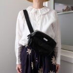 No.8307  GROCERY BODY BAG black  8-10月