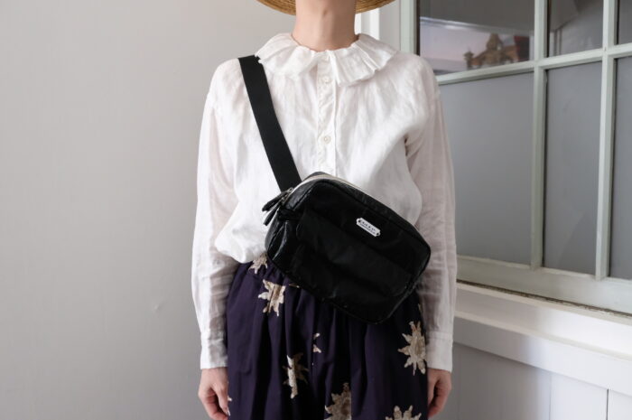 No.8307  GROCERY BODY BAG black  8-10月 1