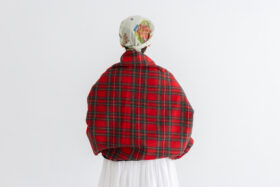 WOOL TARTAN CHECK BLANKET Royal Stewart 3 WOOL TARTAN CHECK BLANKET Royal Stewart 3