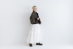 WOOL TARTAN CHECK BLANKET Brown Stewart 1-3月 6 WOOL TARTAN CHECK BLANKET Brown Stewart 1-3月 6