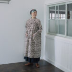 WILD BERRY YOKE GATHER COAT