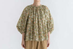 WILD BERRY FIELD LAWN GATHER SMOCK 1