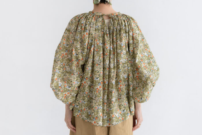 WILD BERRY FIELD LAWN GATHER SMOCK 3