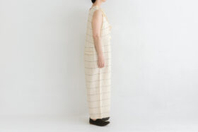 予約 Sleeveless Ruffle Combinaison check 2