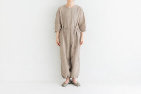 予約 Drawstring Combinaison サイズ1 greige 1