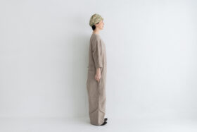 予約 Drawstring Combinaison サイズ2 greige 4