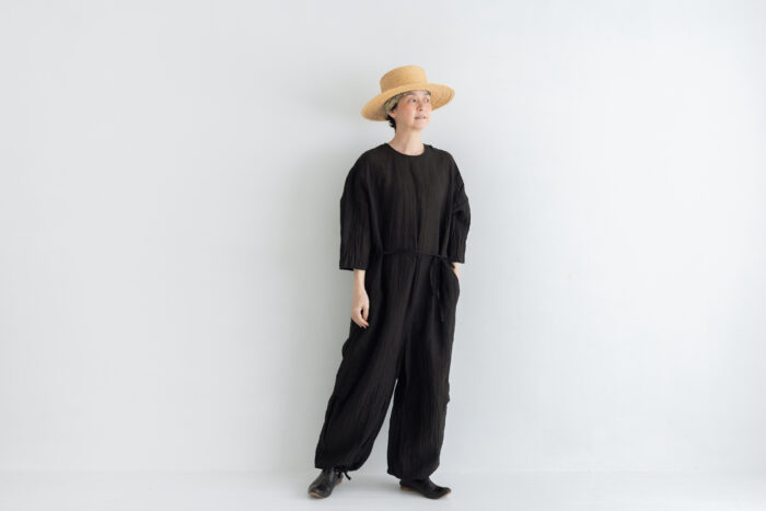 予約 Drawstring Combinaison サイズ2 black 4