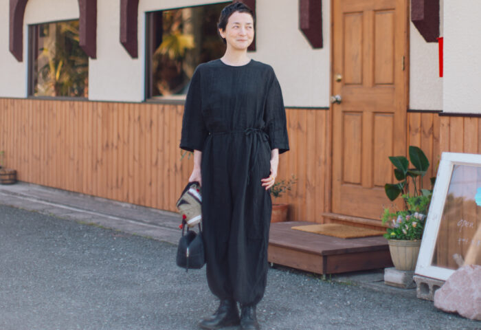 予約 Drawstring Combinaison サイズ1 black 5