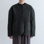 予約 RS10 QUILTED MEADOW JAKET charcoal 10月初〜10月中