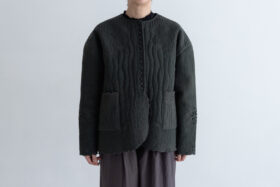 予約 RS10 QUILTED MEADOW JAKET charcoal 10月初〜10月中 1 予約 RS10 QUILTED MEADOW JAKET charcoal 10月初〜10月中 1