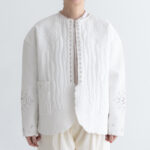 予約 RS10 QUILTED MEADOW JAKET off white 10月初〜10月中