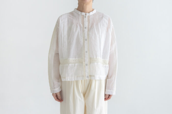 予約 RS1 Airy Pintuck Lace Blouse off white 9月中〜9月末 1 予約 RS1 Airy Pintuck Lace Blouse off white 9月中〜9月末 1