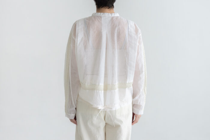 予約 RS1 Airy Pintuck Lace Blouse off white 9月中〜9月末 3 予約 RS1 Airy Pintuck Lace Blouse off white 9月中〜9月末 3