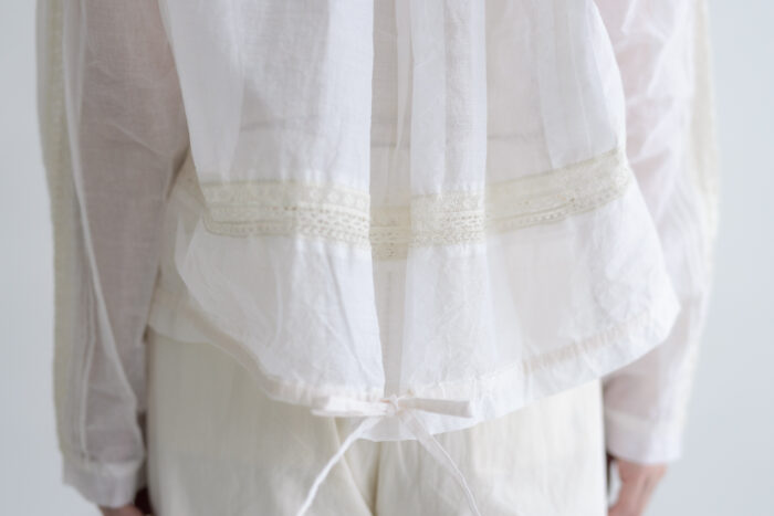予約 RS1 Airy Pintuck Lace Blouse off white 9月中〜9月末 5 予約 RS1 Airy Pintuck Lace Blouse off white 9月中〜9月末 5