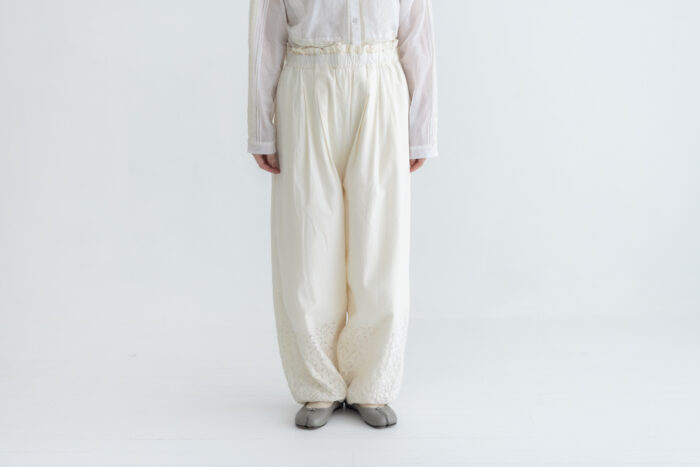 予約 RS3 SOFT LIGHT FILTER PANTS off white 9月中〜9月末 1