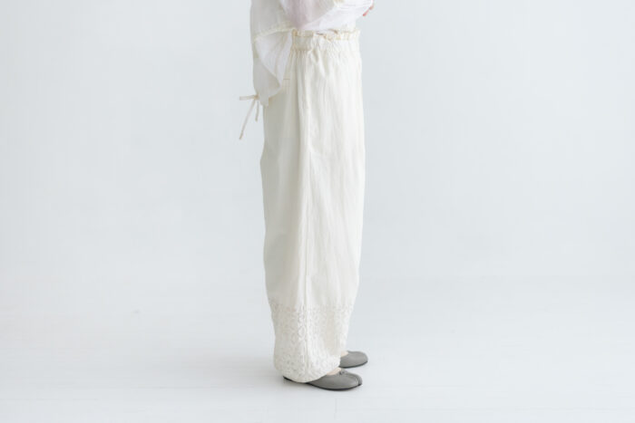 予約 RS3 SOFT LIGHT FILTER PANTS off white 9月中〜9月末 2