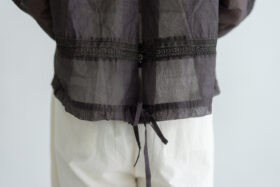 予約 RS1 Airy Pintuck Lace Blouse charcoal 9月中〜9月末 5 予約 RS1 Airy Pintuck Lace Blouse charcoal 9月中〜9月末 5