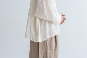 予約 LA475 PAUL FRILL SHIRT milk 6月初〜6月中 5