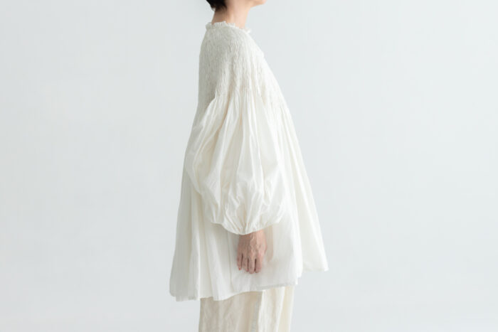 予約 RS9 CIRCULAR SMOCKING SHIRT white 10月初〜10月中 2 予約 RS9 CIRCULAR SMOCKING SHIRT white 10月初〜10月中 2
