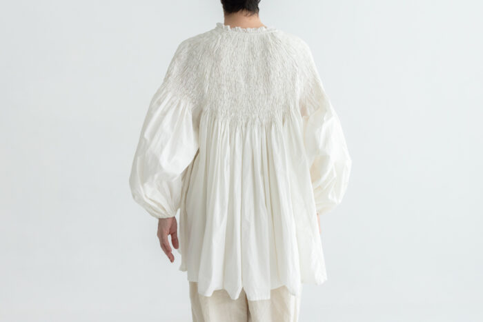 予約 RS9 CIRCULAR SMOCKING SHIRT white 10月初〜10月中 3 予約 RS9 CIRCULAR SMOCKING SHIRT white 10月初〜10月中 3