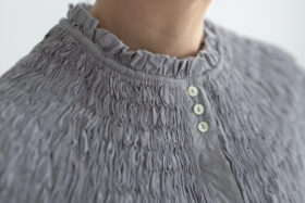 予約 RS9 CIRCULAR SMOCKING SHIRT smoke sax 10月初〜10月中 4