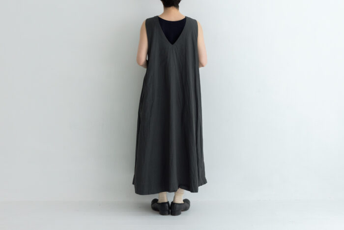 予約 RS8 4WAY LAYERED UMBRELLA DRESS charcoal 10月初〜10月中 3