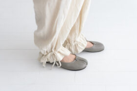 予約 G1202 CLASSIL SIDE LINEN STRING PANTS milk 7月末〜8月初 4