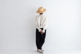 予約 G1202 CLASSIL SIDE LINEN STRING PANTS black 7月末〜8月初 6 予約 G1202 CLASSIL SIDE LINEN STRING PANTS black 7月末〜8月初 6